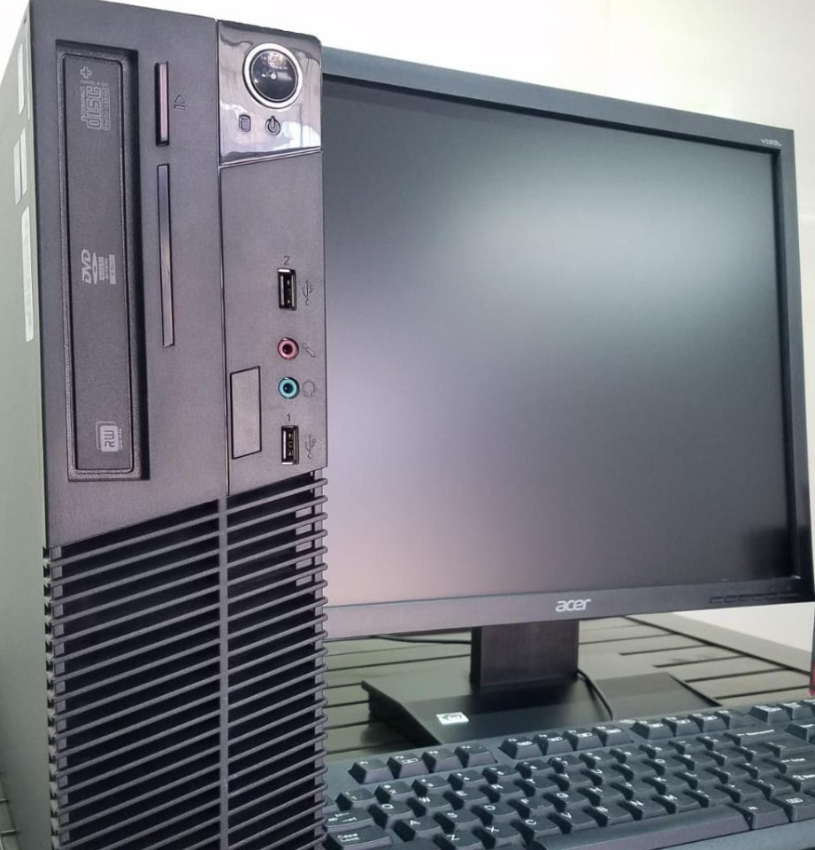 Computadoras Intel Core 2 DuoCaracterísticas / Especificaciones :Monitor de 15 Wide o 17'' LCD grado "B"Procesador Inte Core 2 Duo 1.8 a 2.2 GHZ2 GB de RAM DDR280 GB de disco duro SATA Marcas HP y Dell: DC7700 y Dell 745Integrado de vídeoIntegrado de audioIntegrado Broadcom Gigabit EthernetUnidad de CD, Teclado y mouse